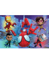 Puzzle de colorat maxi - Paienjenelul Marvel si prietenii lui
