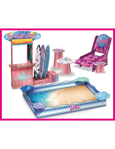 Set creativ - Barbie la plaja,L91966