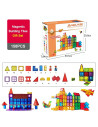 Set de constructie magnetic 3D - 158 piese,MPL-158