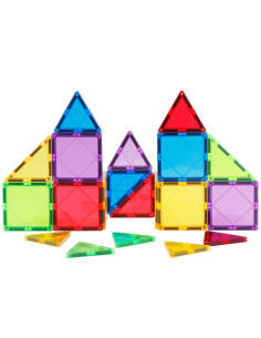 Set de constructie magnetic 3D - 20 piese,MPL-20 2