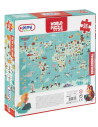 Puzzle - Harta lumii (96 piese),400026