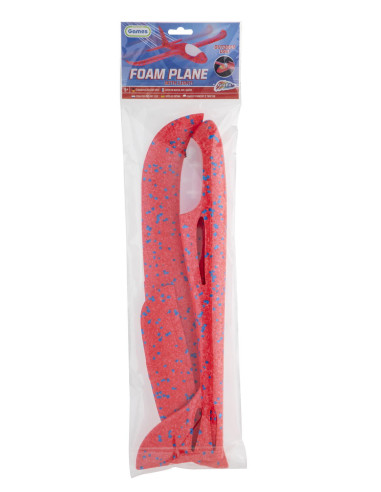 Avion planor din spuma cu luminite - Rosu,640010