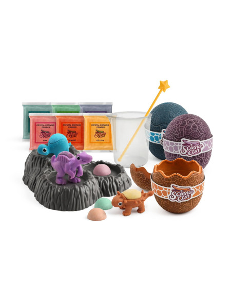 Set experimente deluxe - Cristale si dinozauri,120485G