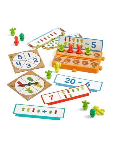 Joc matematic - Mini gradina cu cactusi,94448