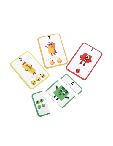 Puzzle - Invat sa numar de la 1 - 20 - Numberblocks,HM95401-UK