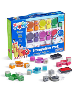 Set activitati cu stampile - Numberblocks,HM94563-UK 2