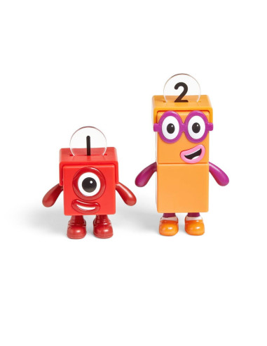 Set figurine Numberblocks - Aventuri pe bicicleta cu Unu &