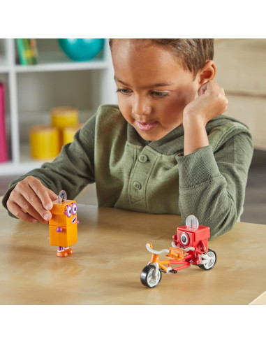 Set figurine Numberblocks - Aventuri pe bicicleta cu Unu &