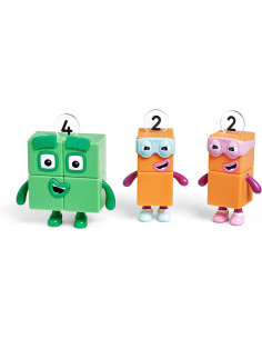 Set figurine Numberblocks - Patru & Teribilii Doi,HM95355-UK 2