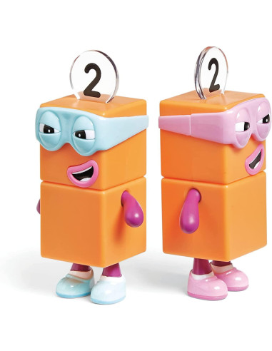 Set figurine Numberblocks - Patru & Teribilii Doi,HM95355-UK