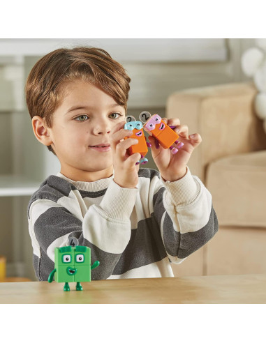 Set figurine Numberblocks - Patru & Teribilii Doi,HM95355-UK