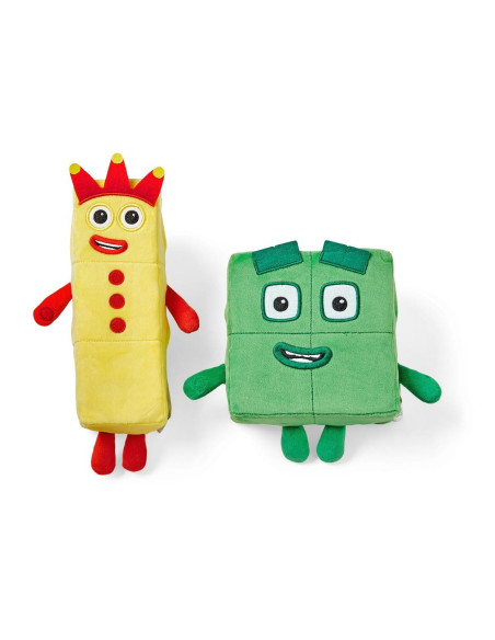 Set mascote din plus Numberblocks - Trei & Patru,HM94555-UK