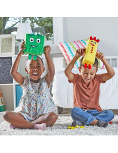 Set mascote din plus Numberblocks - Trei & Patru,HM94555-UK 2