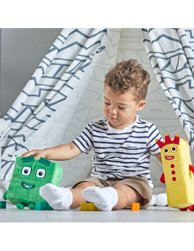 Set mascote din plus Numberblocks - Trei & Patru,HM94555-UK