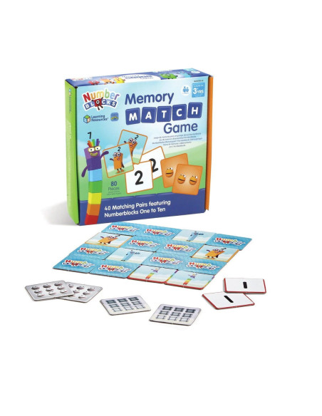 Joc de memorie - Numberblocks,HM95399-UK