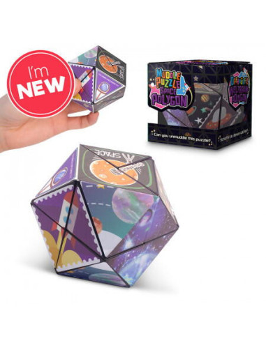 Puzzle 3D poligon - Spatiul,T38601