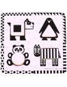 Puzzle alb-negru - animale si forme,BJ514