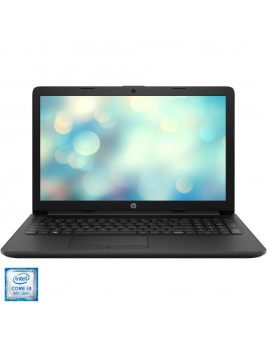 231Q5EA,Laptop HP 15-da0204nq cu procesor Intel® Core™ i3-8130U, 3.40 GHz, 15.6", HD, 4GB, 256GB SSD, Intel® UHD Graphics 620, B