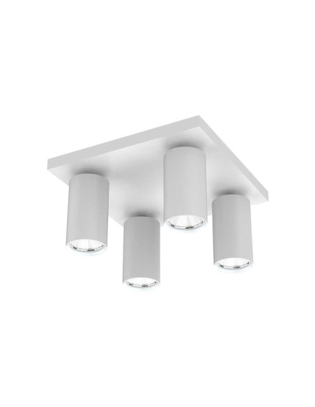 Spot Cvadruplu Vivalux SQUARE WHITE LUX, 4xGU10, max. 4x35W