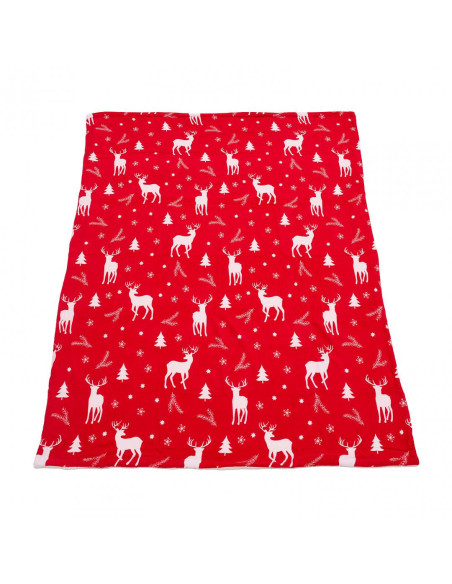 Patura fleece 150x200 cm-Reni,,HR-RENBLKT150R