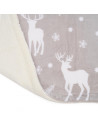 Patura fleece 150x200 cm-Reni,,HR-RENBLKT150G