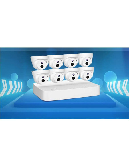 Tenda Kit supraveghere wireless HD 8 canale, K8P-4CR, Wi-Fi