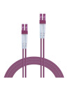 Cablu Fibra Optica Lindy LC/LC OM4, 2 x LC Male to 2 x LC