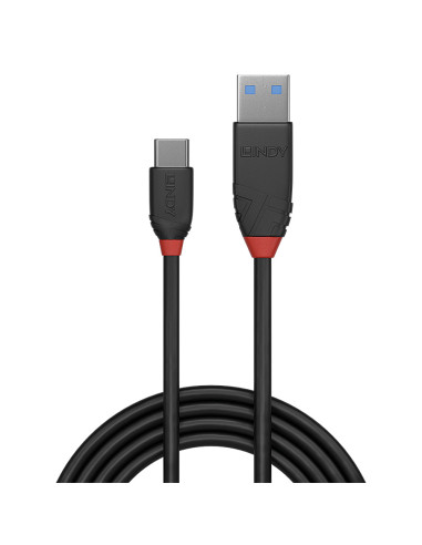 Cablu Lindy 1.5m USB 3.2 Type-A to Type-C (tata - tata), Black