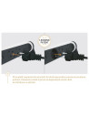Bloc Multipriza Mobil Premium Rotativ 3x2P+T cu Intrerupator