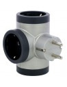 Bloc Priza tripla iesiri Laterale Standard 2P+T 16A