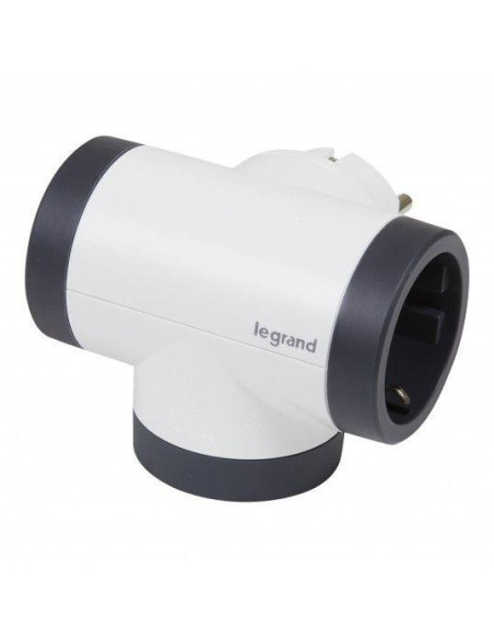 Bloc Prize iesiri Laterale Premium Rotativ 2x 2P+T 16A si USB
