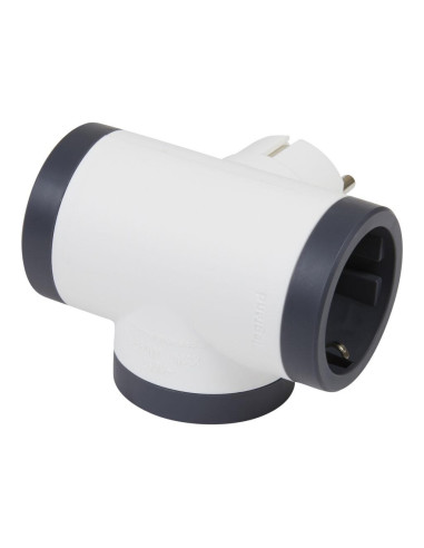 Bloc Priza tripla iesiri Laterale Standard 2P+T