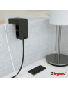 Bloc multipriza clipsare birou 'U-Power' 4x2P+T si 2xUSB tipA