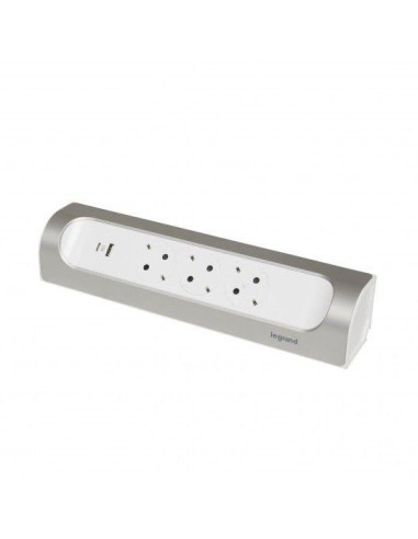 Bloc Multipriza Unghiular 3x2P+T si USB A+C