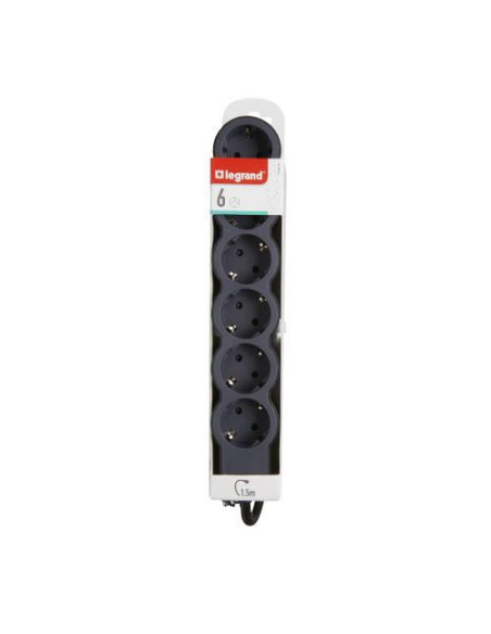 Bloc Multipriza Mobil Standard 6x2P+T 1,5m,000000000000694558