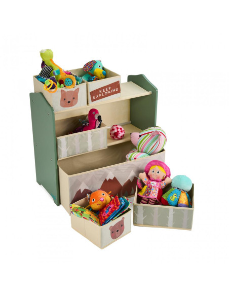 Dulap depozitare jucarii Green Forest,UGMDU07-GNF
