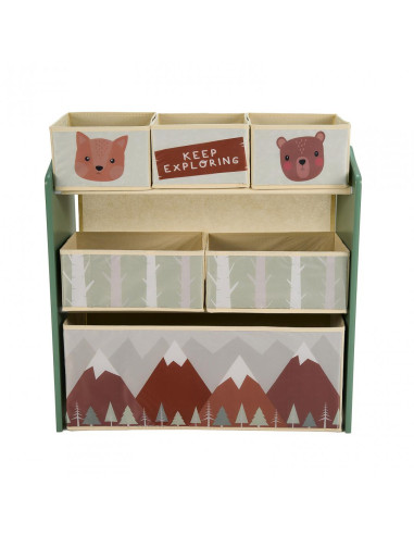 Dulap depozitare jucarii Green Forest,UGMDU07-GNF