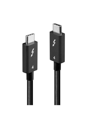 Cablu Lindy Thunderbolt 4, Length 1m, 40Gbps, passive, negru