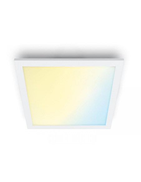 Panou LED WiZ Panel SQ, Wi-Fi, control vocal, 36W, 3400 lm