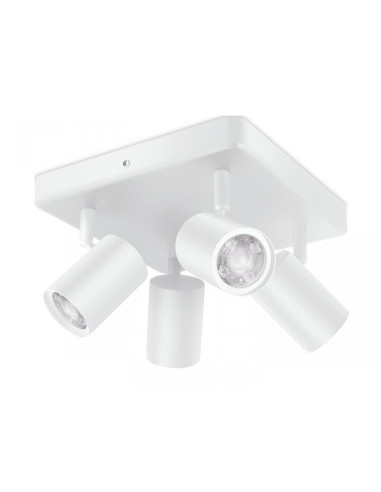 Spot LED RGB WiZ Imageo SQ, Wi-Fi, Bluetooth, control vocal