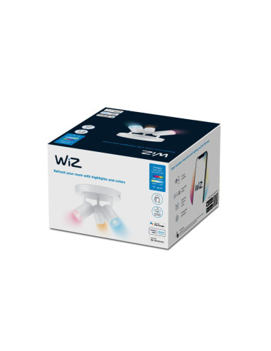 Spot LED RGB WiZ Imageo, Wi-Fi, Bluetooth, control vocal