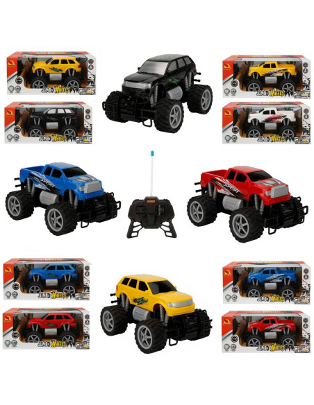 MASINA CU TELEC. JUMBO WHEELS 1:18,,SUNMAN00080012