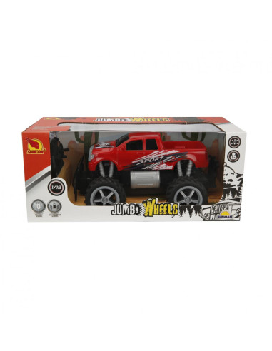 MASINA CU TELEC. JUMBO WHEELS 1:18,,SUNMAN00080012