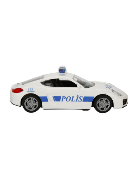 REMOTE CONTROL POLICE CAR, AZTEC, SCALE,SUNMAN00020355