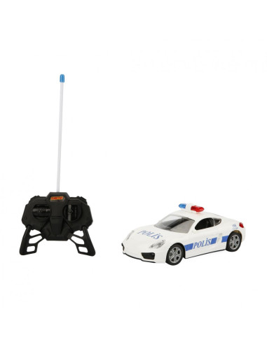 REMOTE CONTROL POLICE CAR, AZTEC, SCALE,SUNMAN00020355