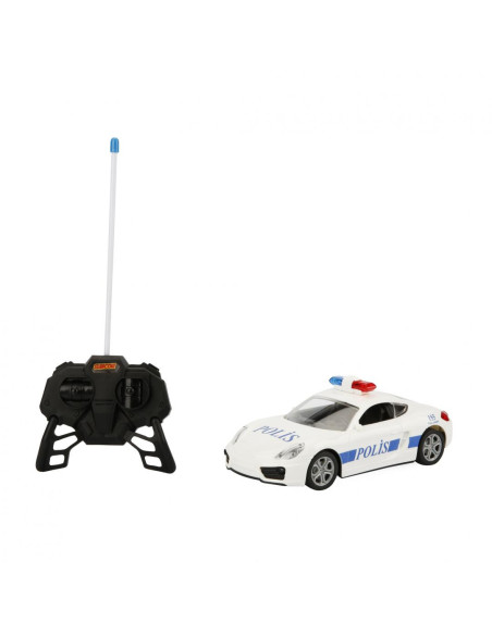 REMOTE CONTROL POLICE CAR, AZTEC, SCALE,SUNMAN00020355