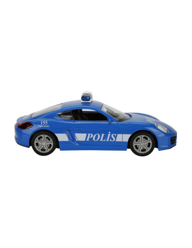 REMOTE CONTROL POLICE CAR, AZTEC, SCALE,SUNMAN00020355