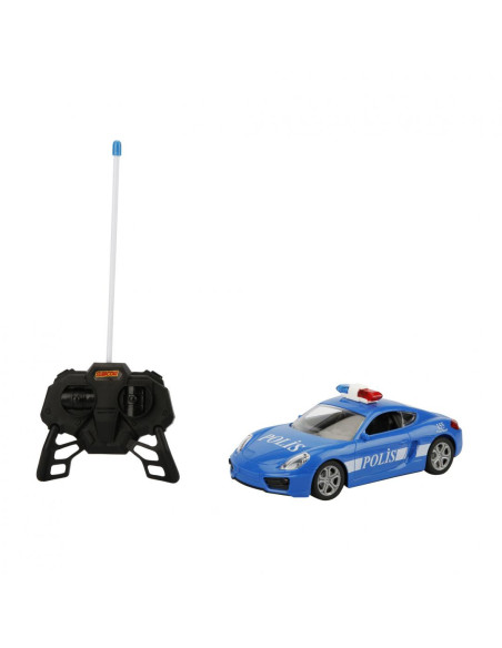 REMOTE CONTROL POLICE CAR, AZTEC, SCALE,SUNMAN00020355