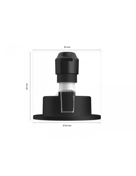 3 Spoturi LED RGB incastrate Philips Hue Xamento, Bluetooth
