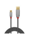 Cablu Lindy 3m USB 2.0 Type A Micro B, Cromo Line,,LY-36653